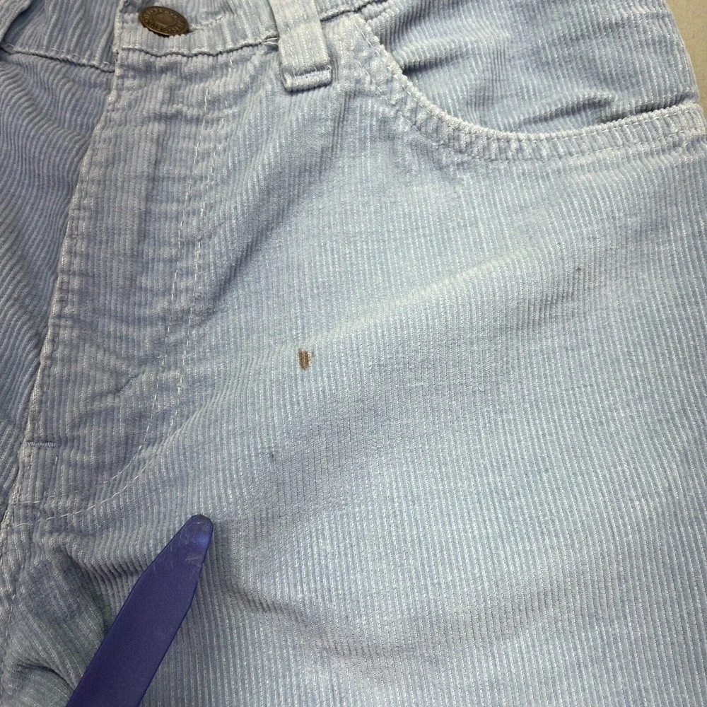 VTG Levi's 645-1512 Corduroy Jeans Flared Blue Sz 27